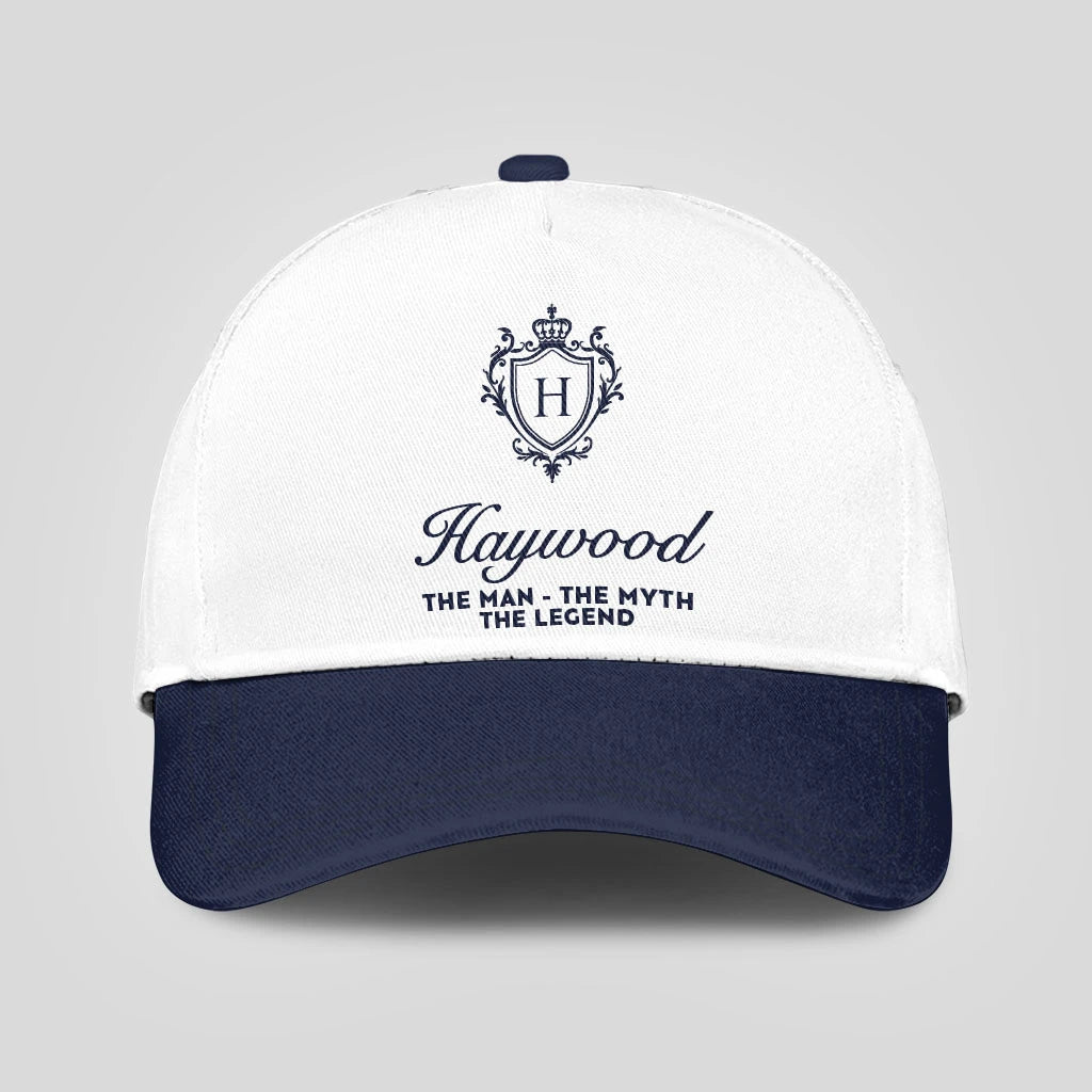 The Man The Myth The Legend Blue Cap HAYWOOD 13K7 C46PF