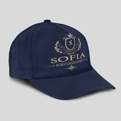 Born Legendary Luxury Crest Blue Cap SOFIA 13K1 C180PF