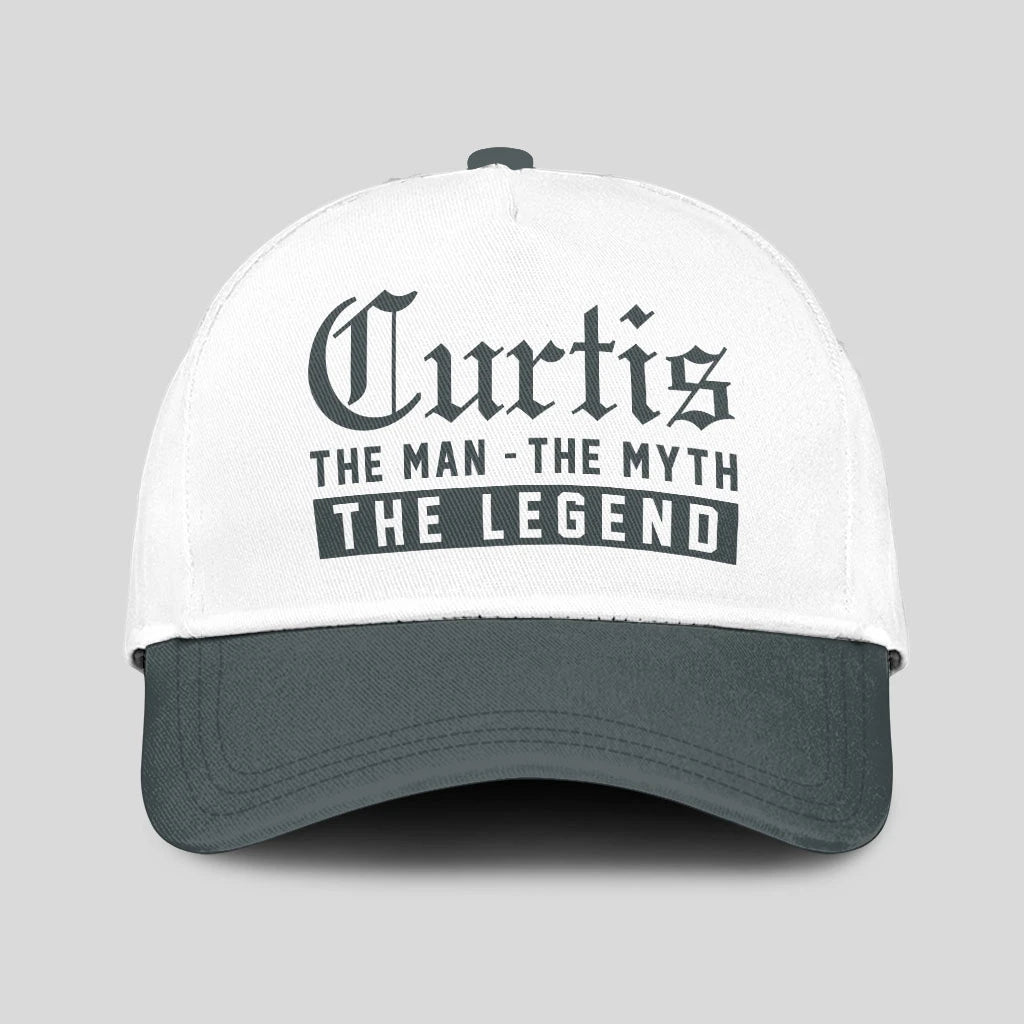The Man The Myth The Legend Luxury Cap CURTIS 13K1 C39PF