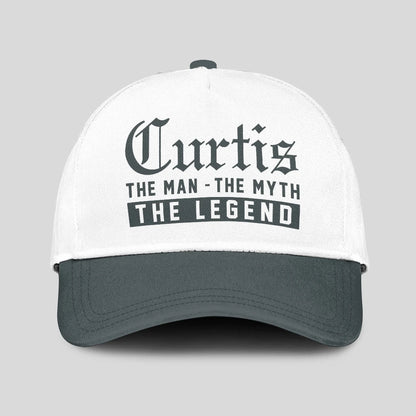The Man The Myth The Legend Luxury Cap CURTIS 13K1 C39PF