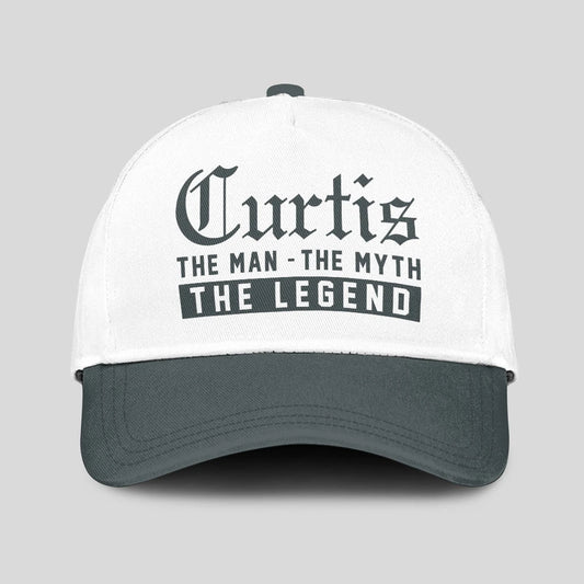 The Man The Myth The Legend Luxury Cap CURTIS 13K1 C39PF