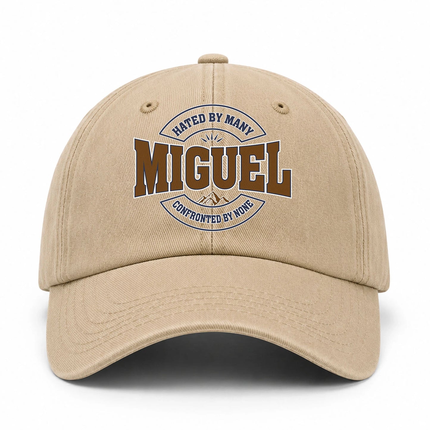 Hated By Many Confronted By None Washed Cap MIGUEL 13K1 C36PF
