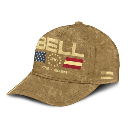 BELL 13K1-C14PF 250th Anniversary Patriotic Baseball Cap 1776–2026