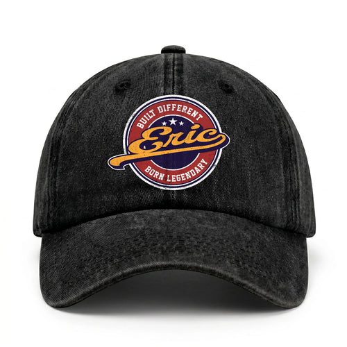 Built Different Born Legendary Logo Washed Cap ERIC 13K1 C65PF