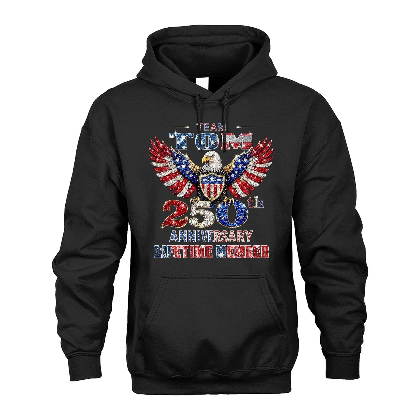 TODD 13K1-523 Personalized "Team...Lifetime Member" America 250 Design