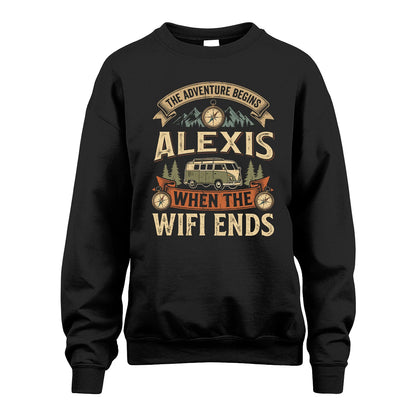 ALEXIS 13K1-547 The Adventure Begins Name When The Wifi Ends