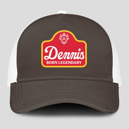 Born Legendary Charcoal Mesh Cap DENNIS 13K1 C196PF