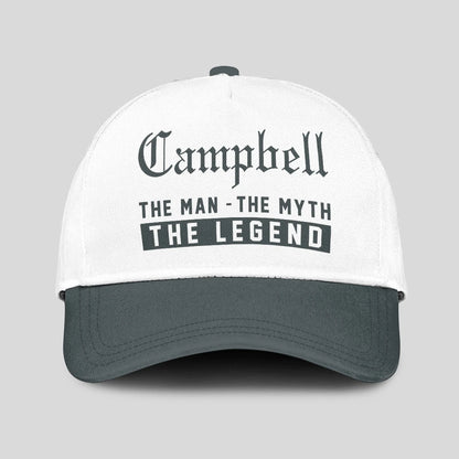The Man The Myth The Legend Luxury Cap CAMPBELL 13K1 C39PF