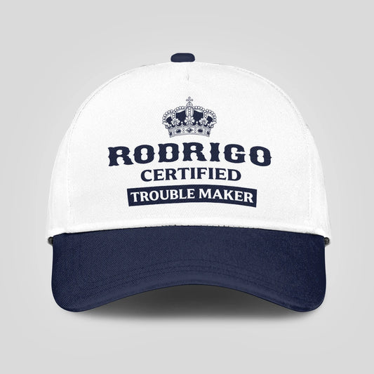 Certified Your Name Trouble Maker Washed Cap RODRIGO 13K1 C148PF