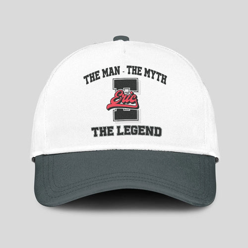 The Man The Myth The Legend Custom Initial Letter And Name Cap ERIC 13K1 C38PF