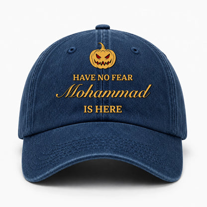 Have No Fear Your Name Is Here Jack O' Lantern Washed Cap MOHAMMAD 13K1 C165PF