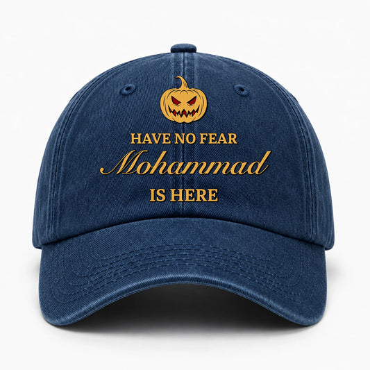 Have No Fear Your Name Is Here Jack O' Lantern Washed Cap MOHAMMAD 13K1 C165PF