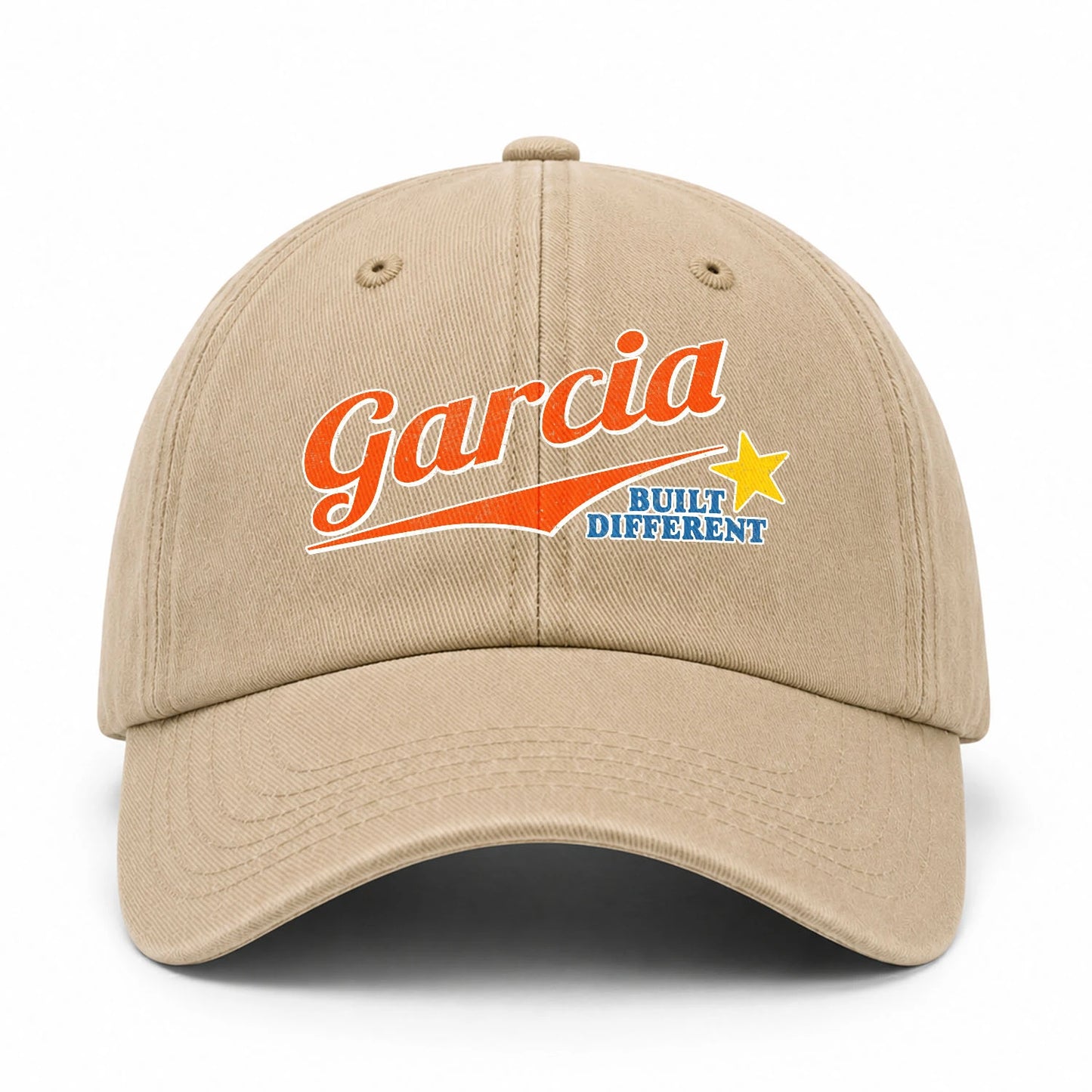 Your Name Built Different Logo Washed Cap GARCIA 13K1 C56PF