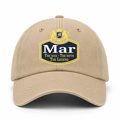 The Man The Myth The Legend Royal Cap MAR 13K C31PF