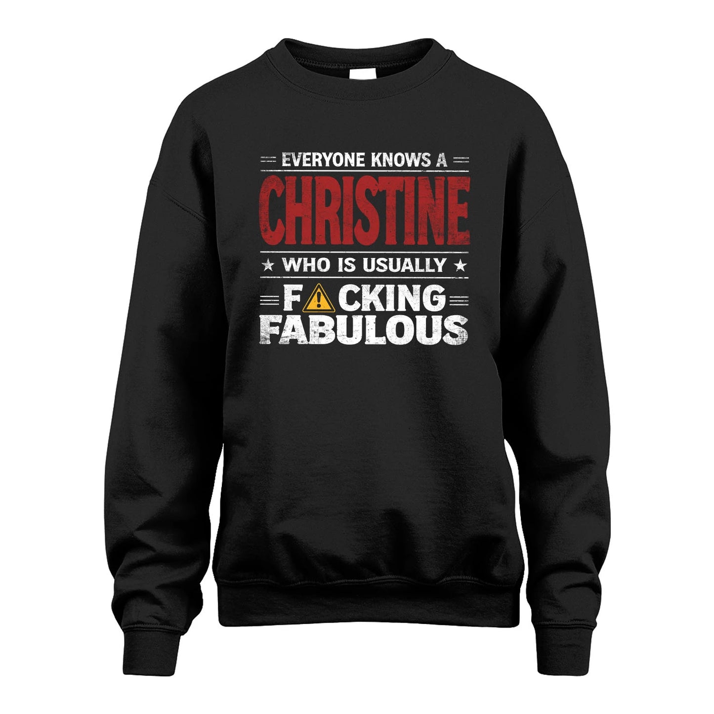 CHRISTINE 13K1-565 Everyone Know A/An Name Who Is Usually...