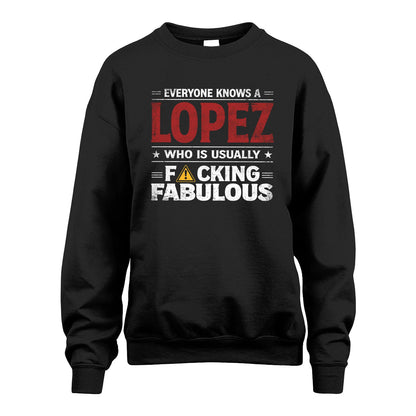 LOPEZ 13K1-565 Everyone Know A/An Name Who Is Usually...