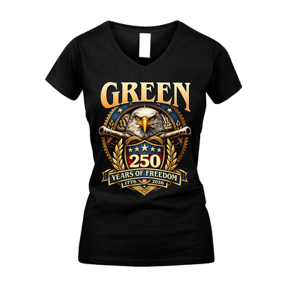 GREEN 13K1-529 ...250 Years Of Freedom 1776-2026