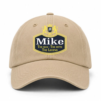 The Man The Myth The Legend Royal Cap MIKE 13K C31PF