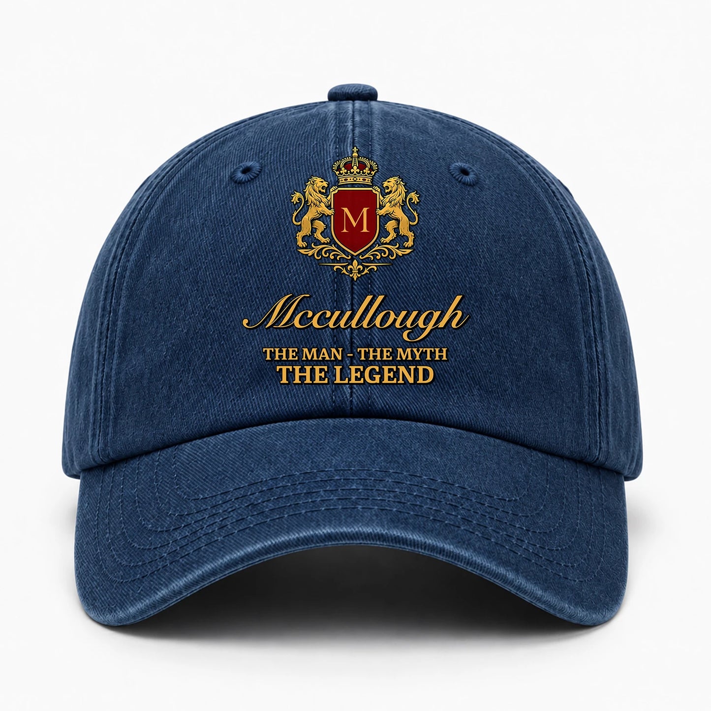 The Man The Myth The Legend Royal Blue Cap MCCULLOUGH 13K5 C49PF