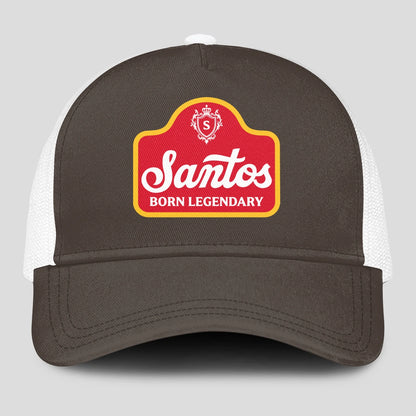 Born Legendary Charcoal Mesh Cap SANTOS 13K1 C196PF