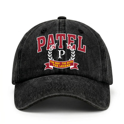 The Man The Myth The Legend Royal Cap PATEL 13K1 C32PF