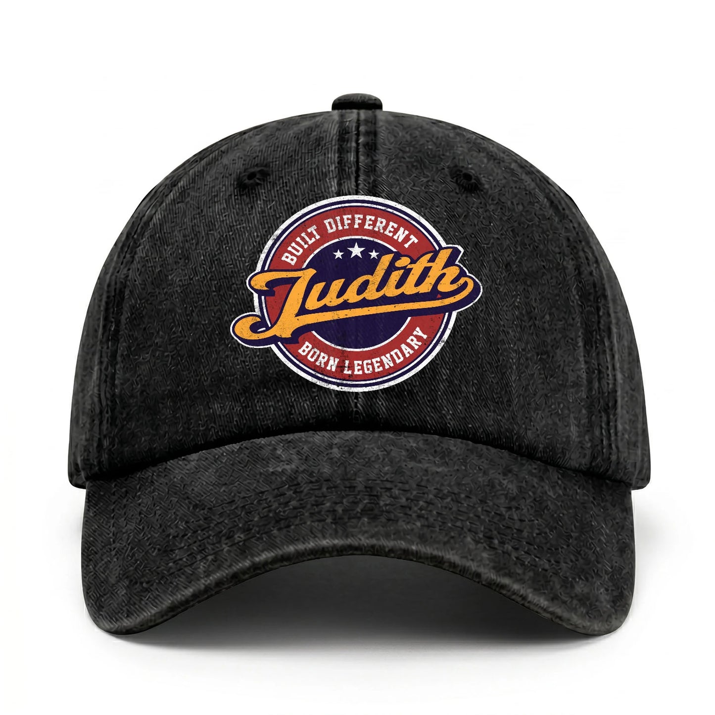 Built Different Born Legendary Logo Washed Cap JUDITH 13K1 C65PF