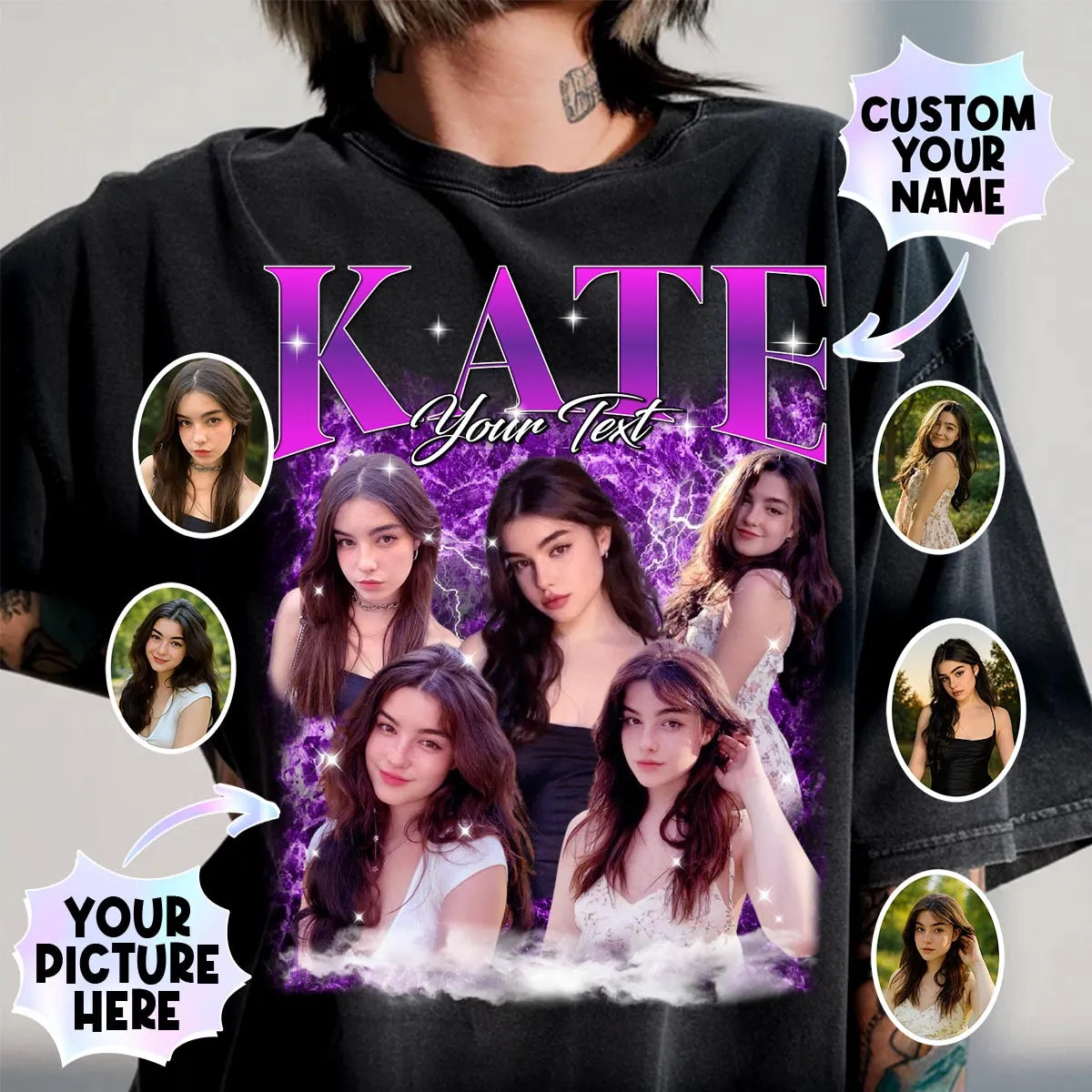 KATE 13K1-CTN1 Bootleg Rap Tee | Custom Bootleg T-Shirt | Perfect Gift
