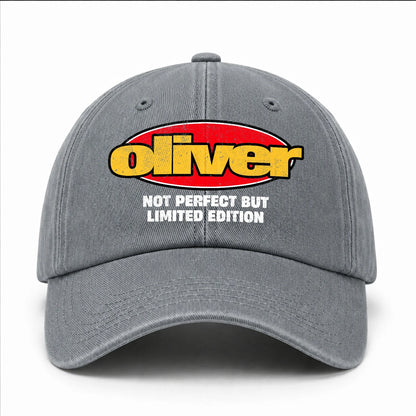 Your Name Not Perfect But Limited Edition Red Logo Washed Cap OLIVER 13K1 C84PF