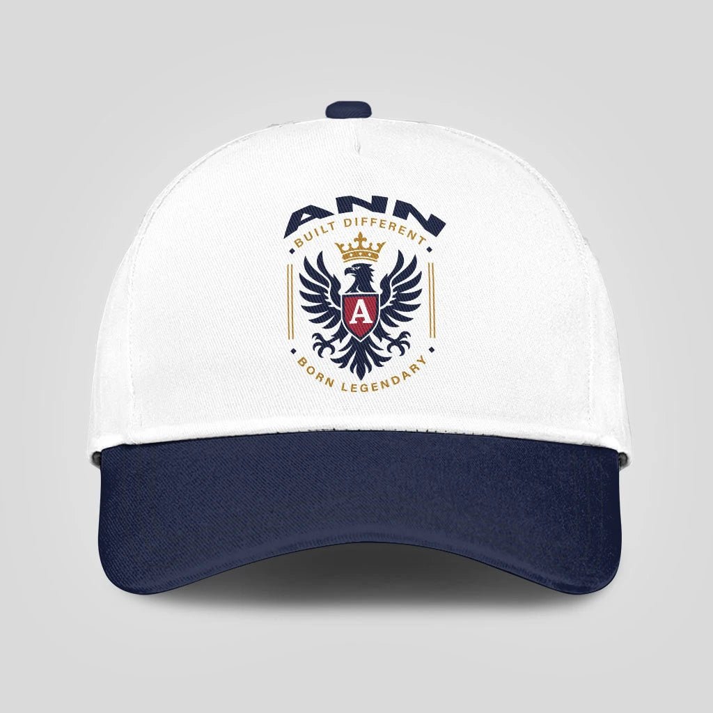 Built Different Born Legendary Elegant Blue And White Cap ANN 13K1 C76PF