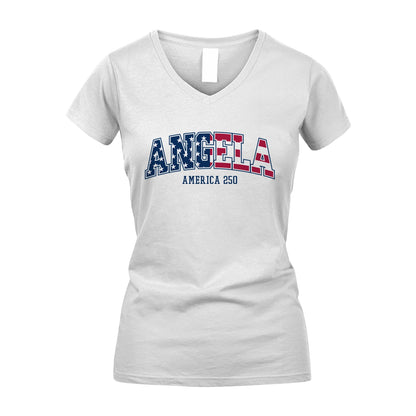 ANGELA 13K1-555 America 250 Personalized