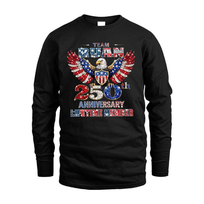RYAN 13K1-523 Personalized "Team...Lifetime Member" America 250 Design