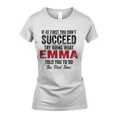 EMMA 13K1-357 If At First You Don't Succeed...