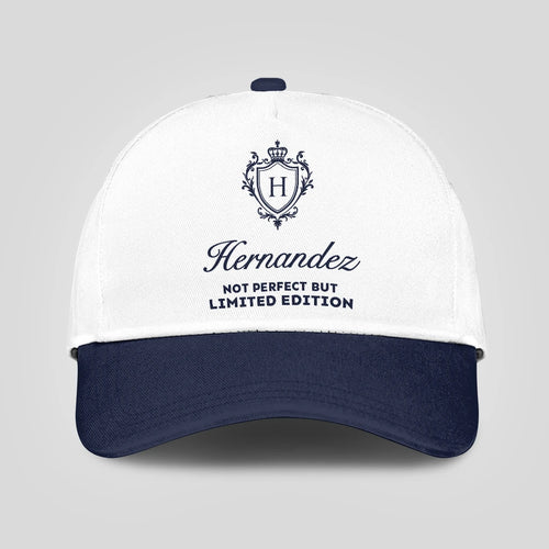 Not Perfect But Limited Edition Blue And White Luxury Cap HERNANDEZ 13K1 C151PF