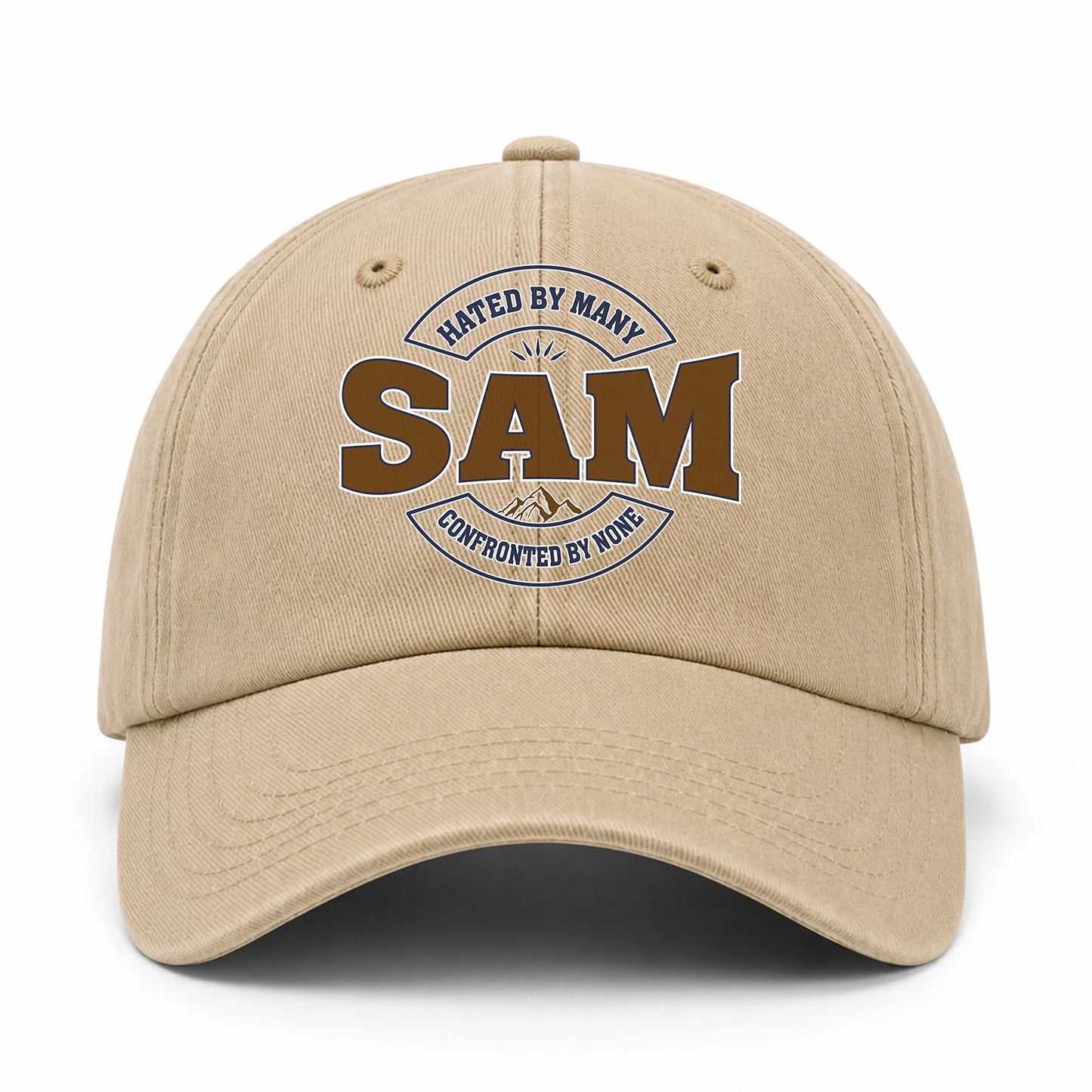 Hated By Many Confronted By None Washed Cap SAM 13K1 C36PF