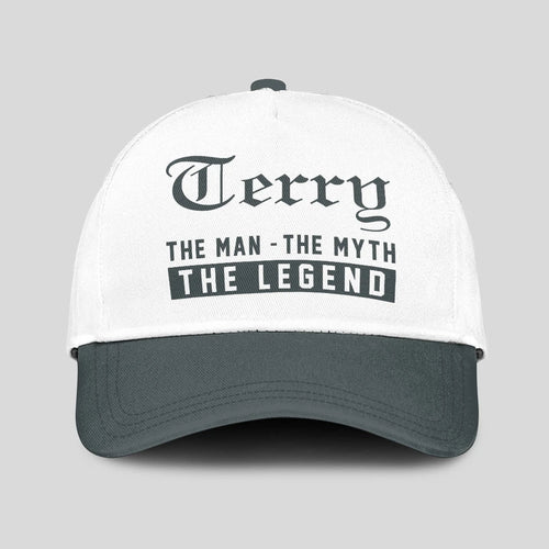 The Man The Myth The Legend Luxury Cap TERRY 13K1 C39PF