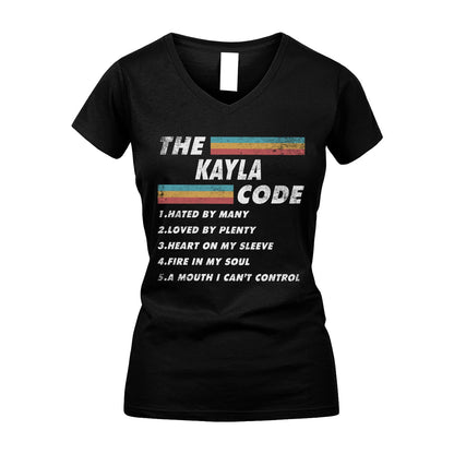 KAYLA 13K1-561 The Name Code Vintage Graphic