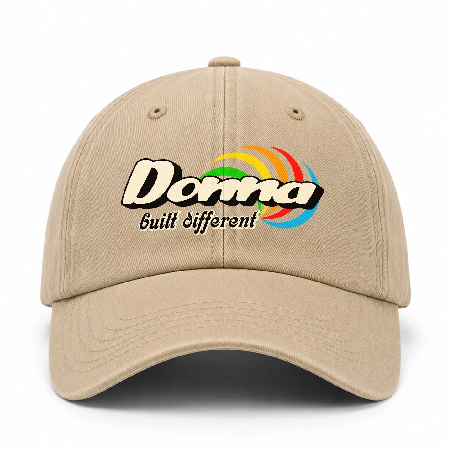 Your Name Built Different Retro Washed Cap DONNA 13K1 C55PF