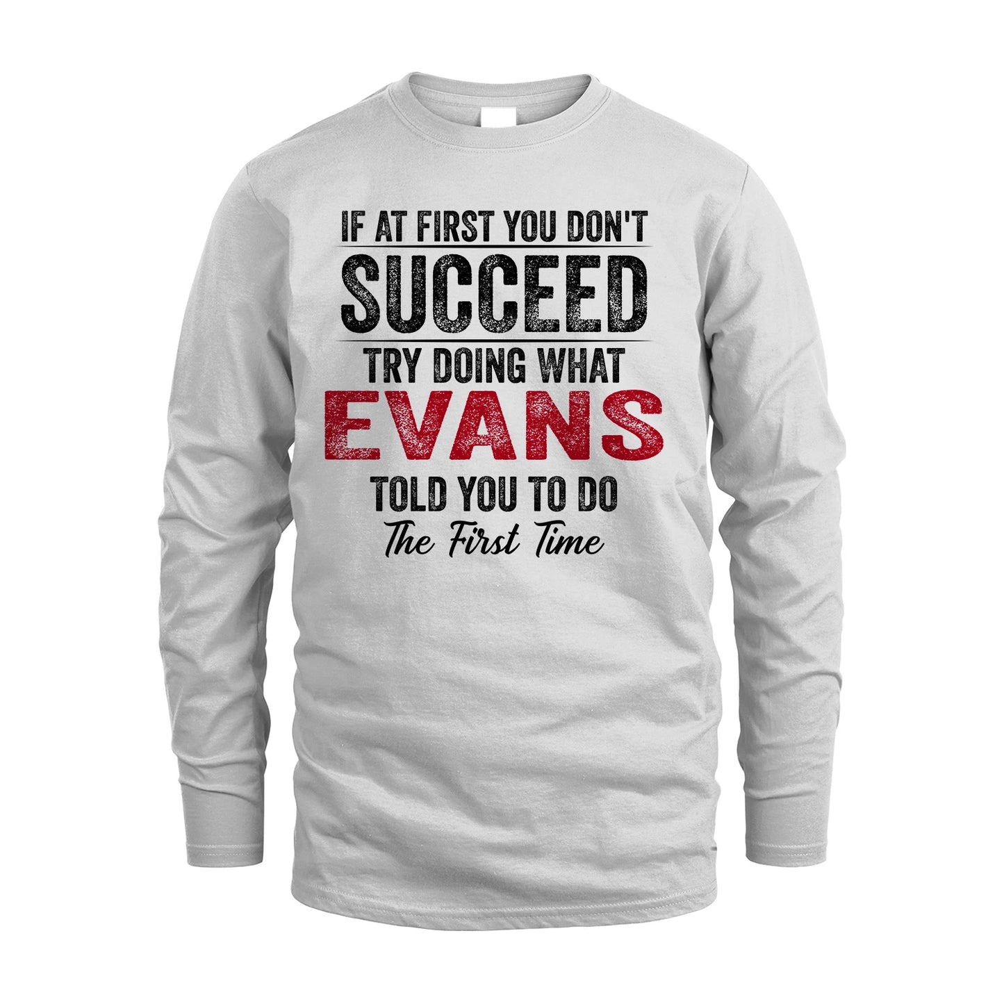 EVANS 13K1-357 If At First You Don't Succeed...