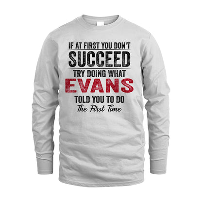 EVANS 13K1-357 If At First You Don't Succeed...