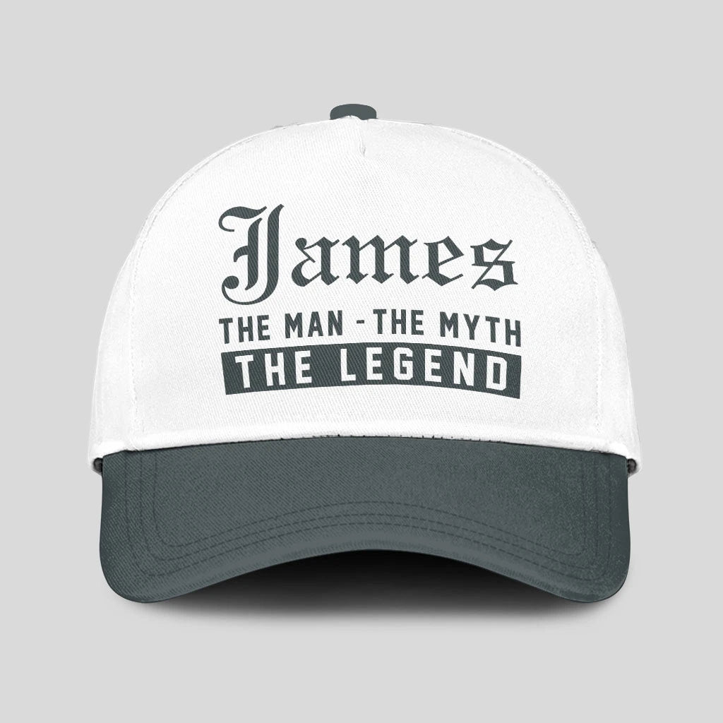 The Man The Myth The Legend Luxury Cap JAMES 13K1 C39PF