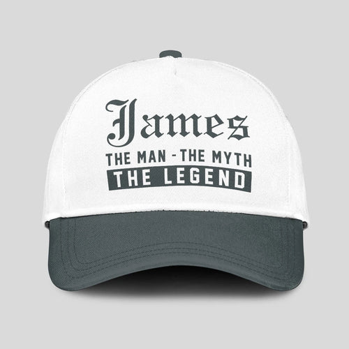The Man The Myth The Legend Luxury Cap JAMES 13K1 C39PF