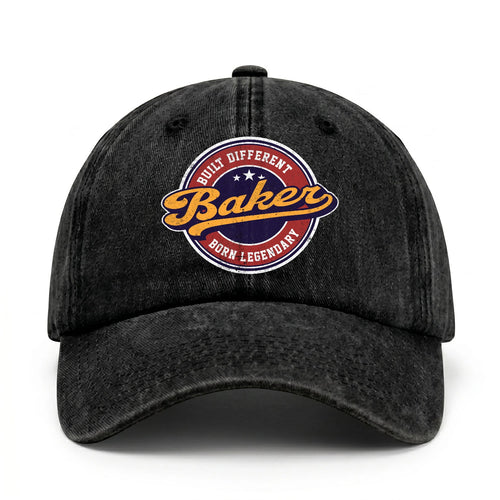 Built Different Born Legendary Logo Washed Cap BAKER 13K1 C65PF