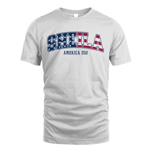 SHEILA 13K1-555 America 250 Personalized