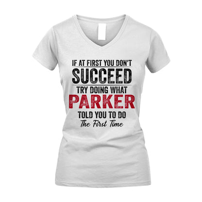 PARKER 13K1-357 If At First You Don't Succeed...