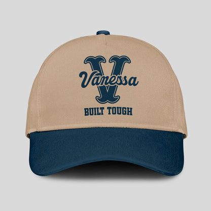Built Tough Sage Green And Beige Baseball Cap VANESSA 13K1 C102PF