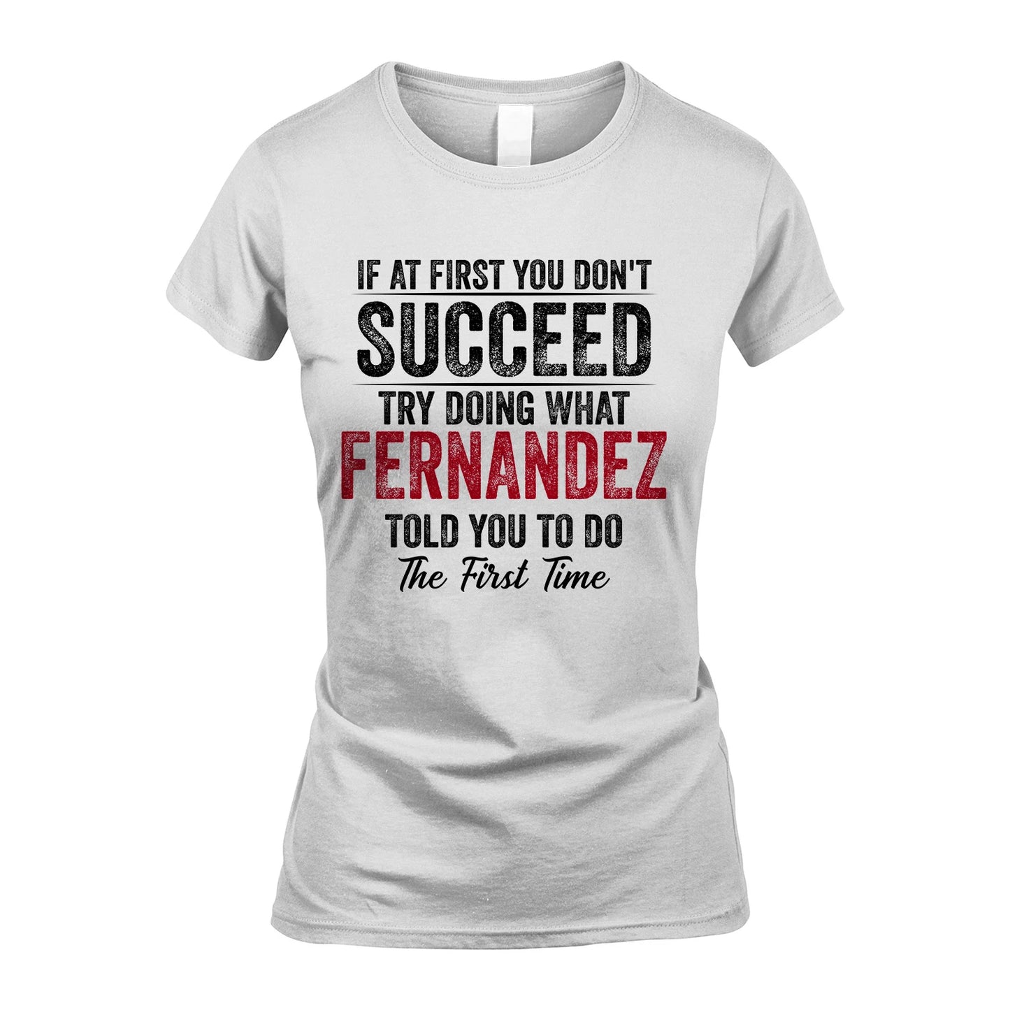 FERNANDEZ 13K1-357 If At First You Don't Succeed...