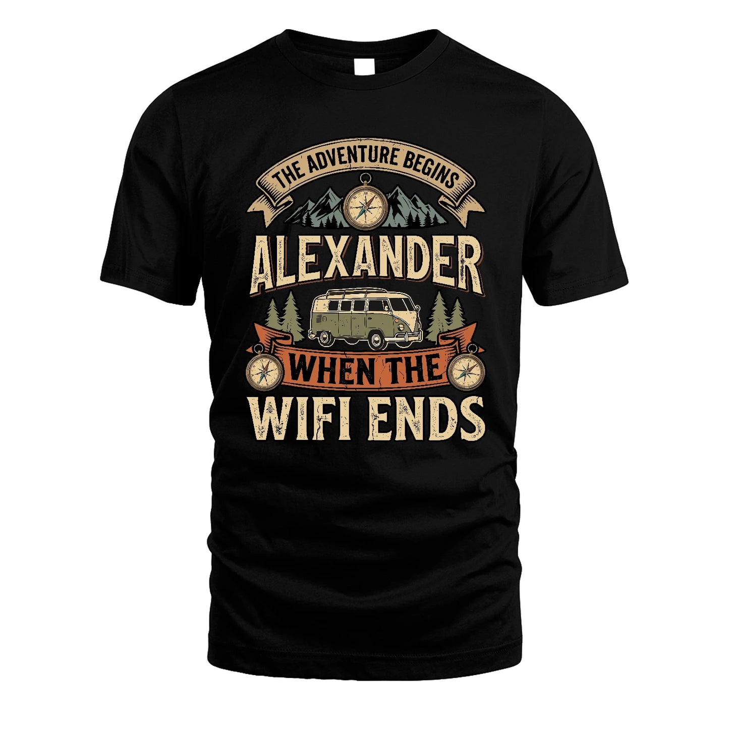 ALEXANDER 13K1-547 The Adventure Begins Name When The Wifi Ends