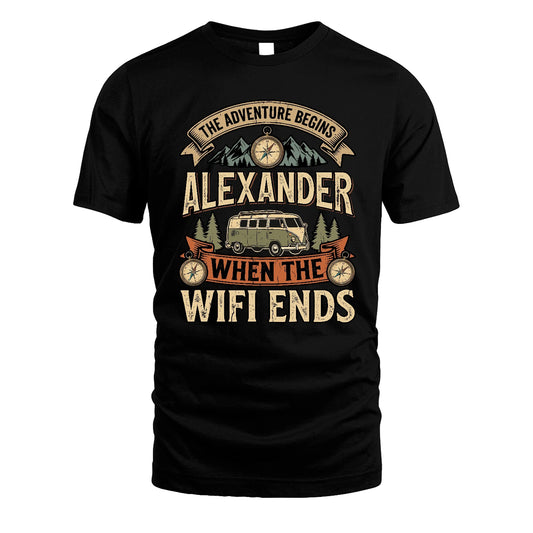 ALEXANDER 13K1-547 The Adventure Begins Name When The Wifi Ends