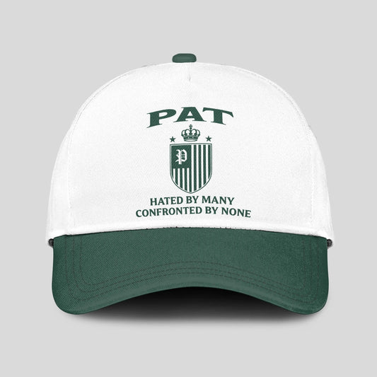 Hated By Many Confronted By None Luxury Logo Cap PAT 13K1 C41PF