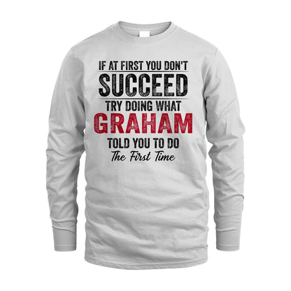 GRAHAM 13K1-357 If At First You Don't Succeed...